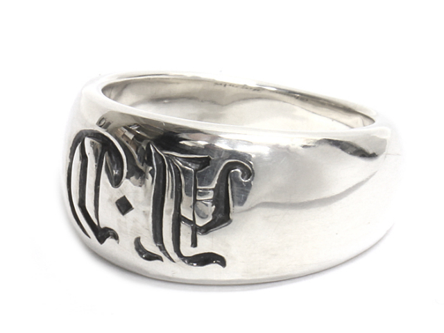 麻布十番ブラン】【中古美品】 クロムハーツ シールスタンプリング 約  