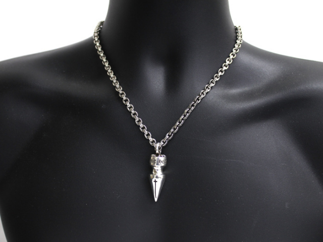 麻布十番ブラン】【中古美品】クロムハーツ スパイク・ペンダント・XL  
