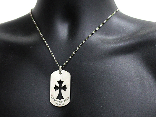 麻布十番ブラン】【中古美品】クロムハーツ カット アウト CHクロス  