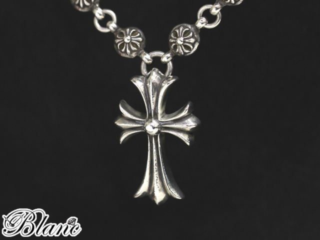 クロムハーツ ◇ スモールCHクロス with クロスボール ネックレス #1  