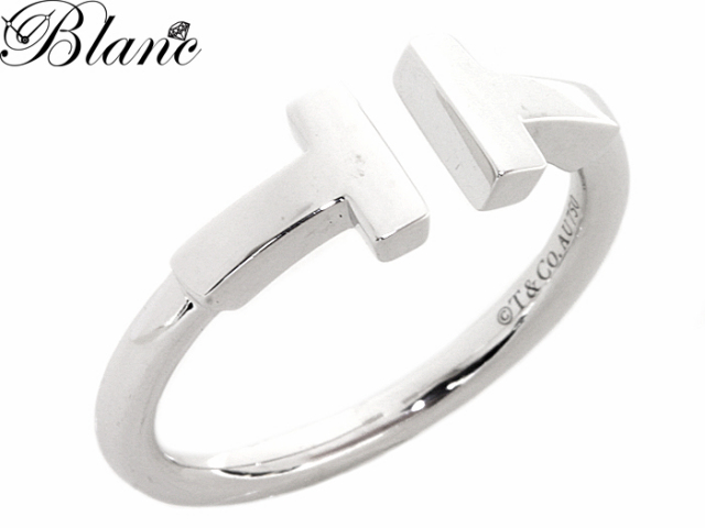 ティファニー TIFFANY＆CO T TWOナロー ダイヤ リング リング・指輪  