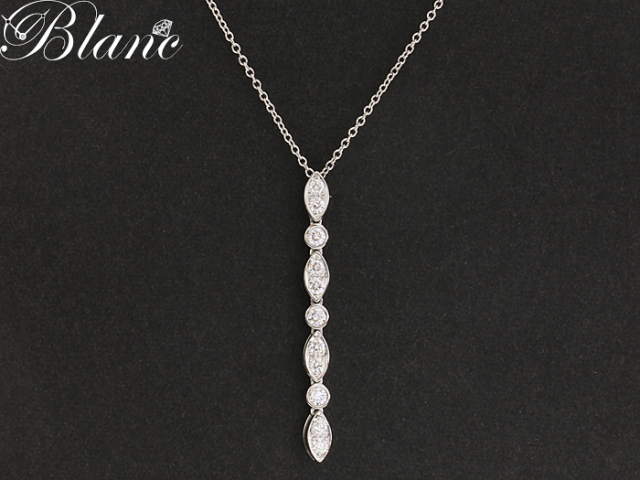 中古】 ティファニー ◇ スウィング ドロップ ダイヤモンド ネックレス  