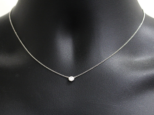 ティファニー ◇ エルサ・ペレッティ バイザヤード ダイヤ ネックレス  