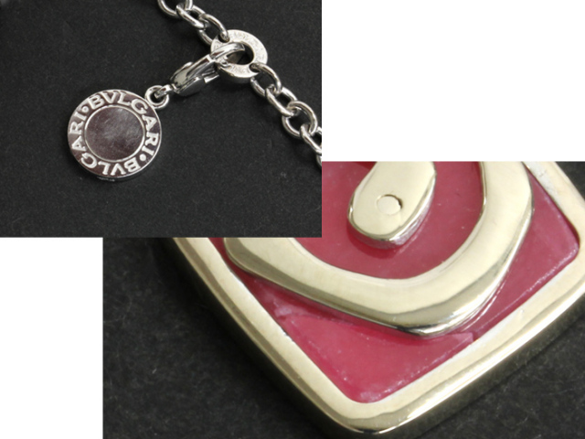 ブルガリ ◇ チャーム付き ブレスレット ◇ 750 K18ホワイトゴールド  