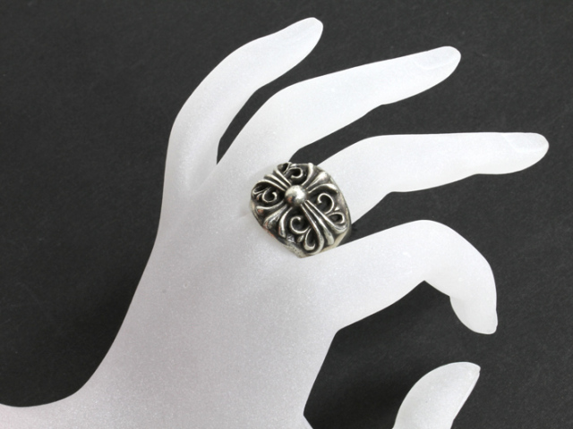 クロムハーツ ◇ キーパーリング ◇ 約 17号 国内インボイス原本コピー  