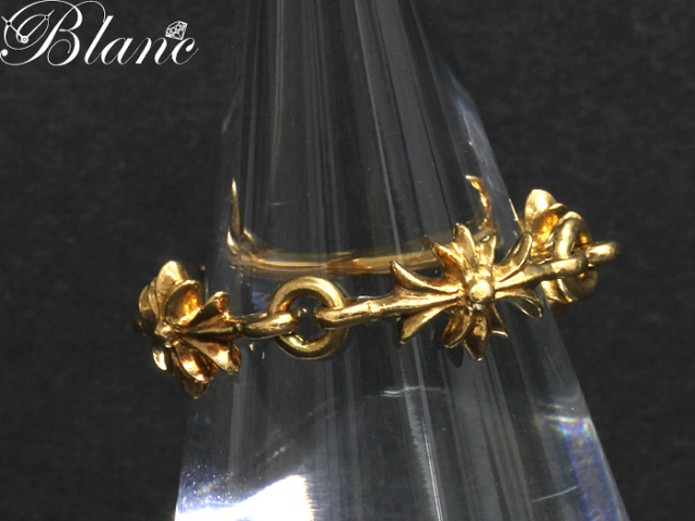 送料、代引手数料無料】 ◇ 【中古】 クロムハーツ 22K タイニーE CH  