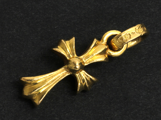 送料、代引手数料無料】 ◇ 【中古】 クロムハーツ 22K CHクロス  