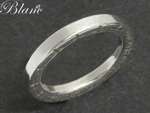 1199 クロムハーツ NTFL リング 925 メンズ 19号 レシート付き（クロム  