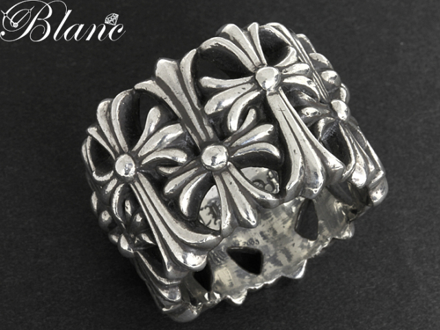 クロムハーツ CHROME 儲け HEARTS リング輪セメタリークロスリング 21号 