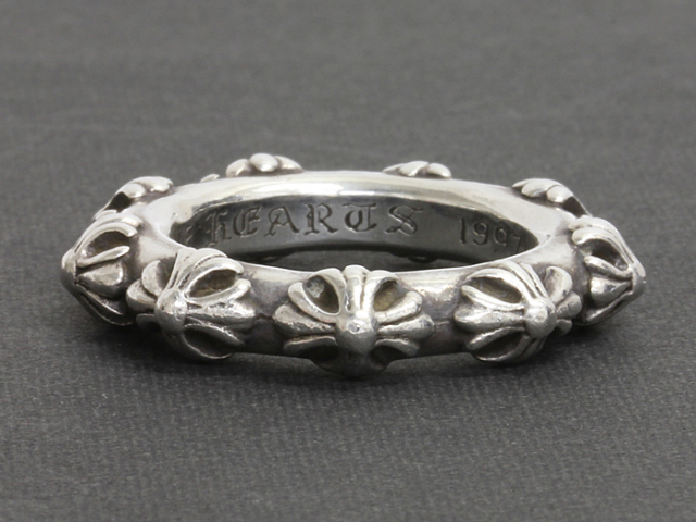 クロムハーツ クロスバンド リング CHROME HEARTS】クロムハーツ クロスバンドリング リング・指輪