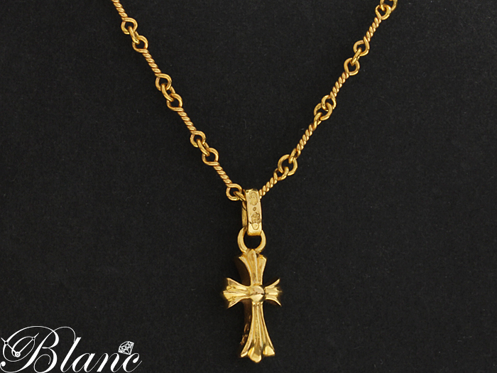 クロムハーツ 22K CHクロス ベビー ファット チャーム