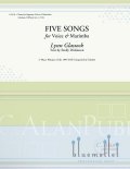 Glassock , Lynn - Five Songs for Voice and Marimba
