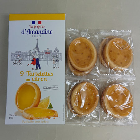 プレフェレダマンディン タートレット レモン 125g 12セット レモン タルト