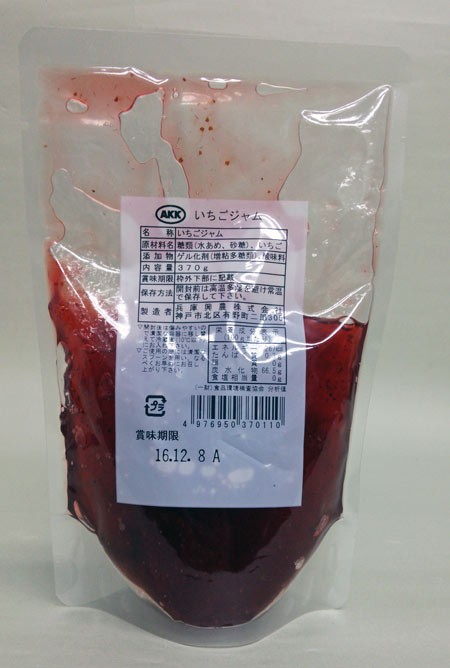 AKK いちごジャム　370ｇ