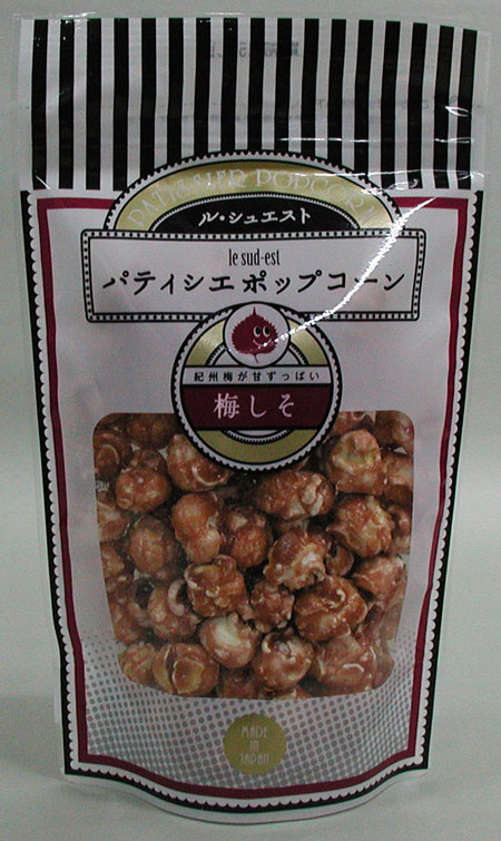 ル・シェエスト　パティシエポップコーン　梅しそ　70ｇ