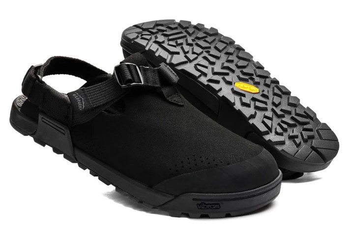 BEDROCK SANDALS Mountain Clog Synthetic Suede/Obsidian Black