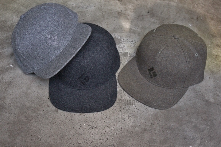 black diamond wool trucker hat