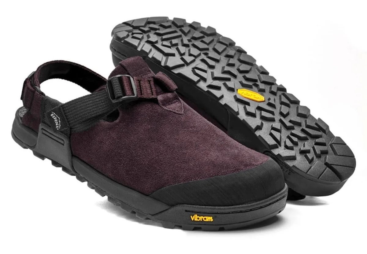 BEDROCK SANDALS Mountain Clog Suede Leather