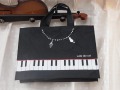 レッスントート横型鍵盤・ねこといっしょ♪【ピアノ発表会記念品に最適♪】