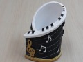 プレザントミュージックペン立て♪【ピアノ発表会の記念品に最適♪】