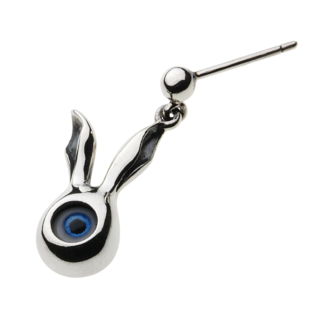 cenote e0522b 【シルバーアクセサリー】 タンガンウサギピアス ブルー