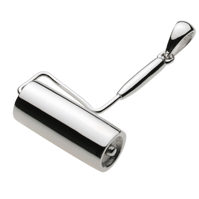 cenote p0771 【シルバーアクセサリー】 工具 ペイントローラー ペンダント