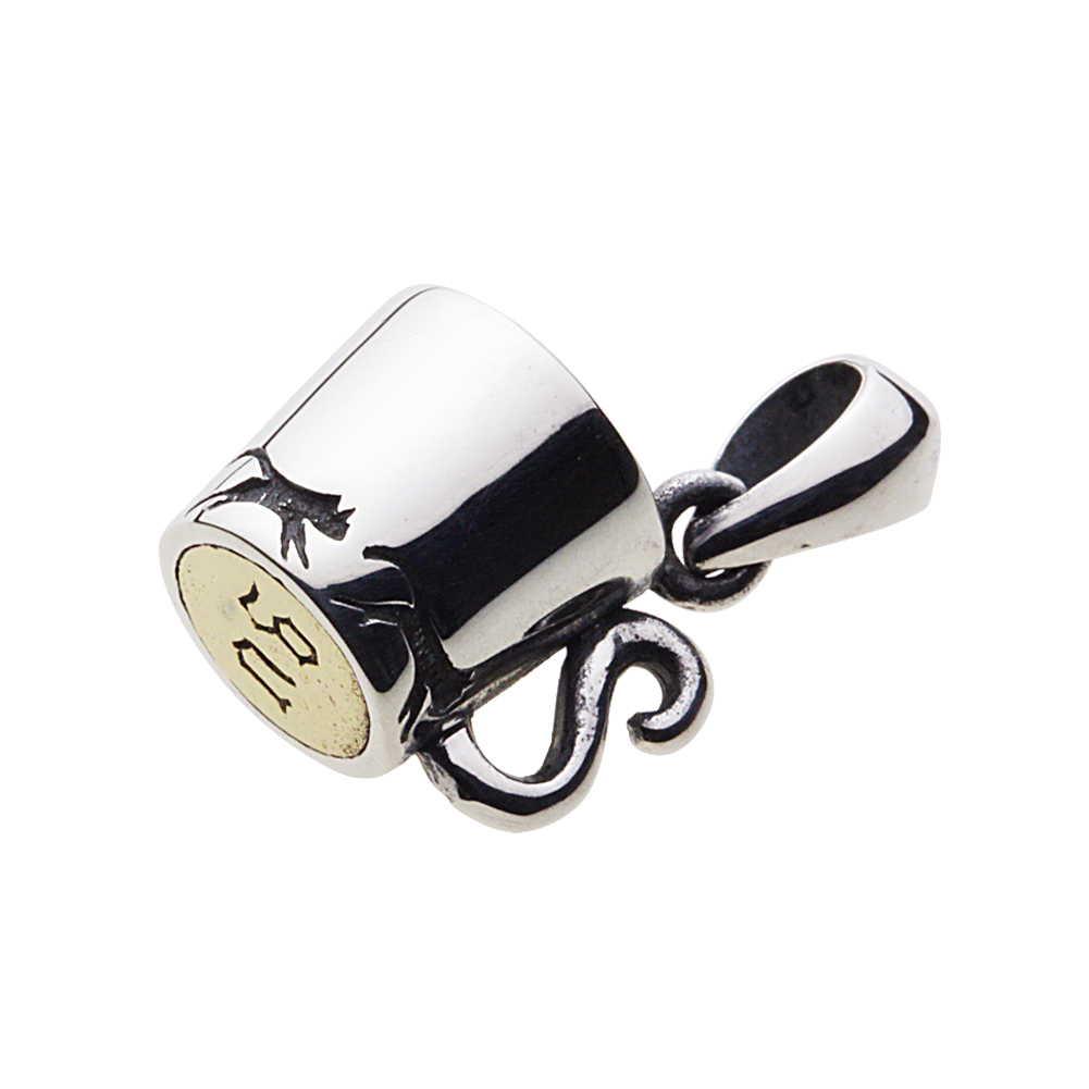 cenote p0688 【シルバーアクセサリー】 キャットカップペンダント