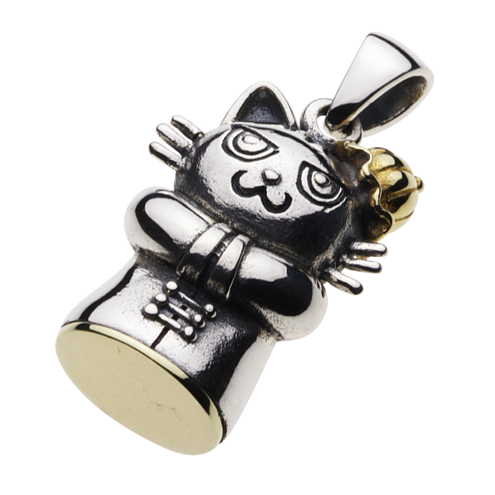 cenote p0700 【シルバーアクセサリー】 マスターキャットペンダント