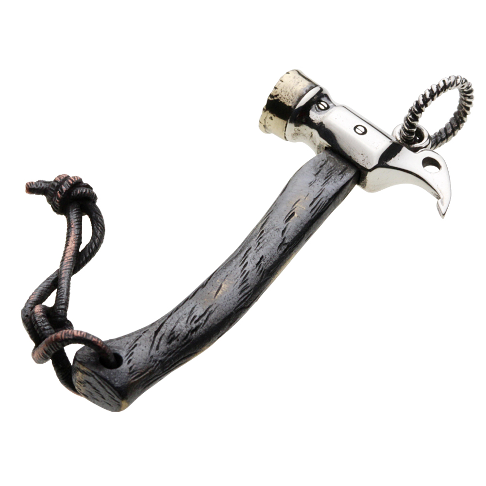 cenote p0703 【シルバーアクセサリー】 ペグハンマーペンダント