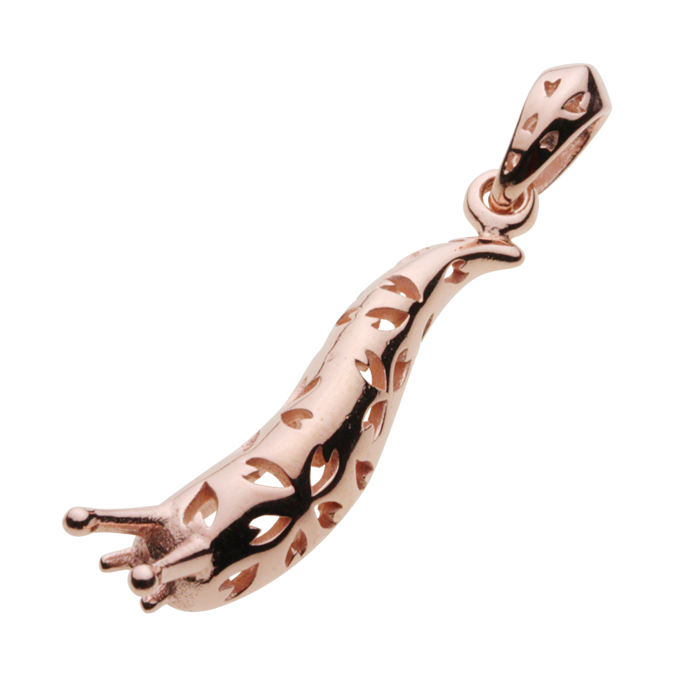 cenote p0704 【シルバーアクセサリー】 桜なめくじペンダント