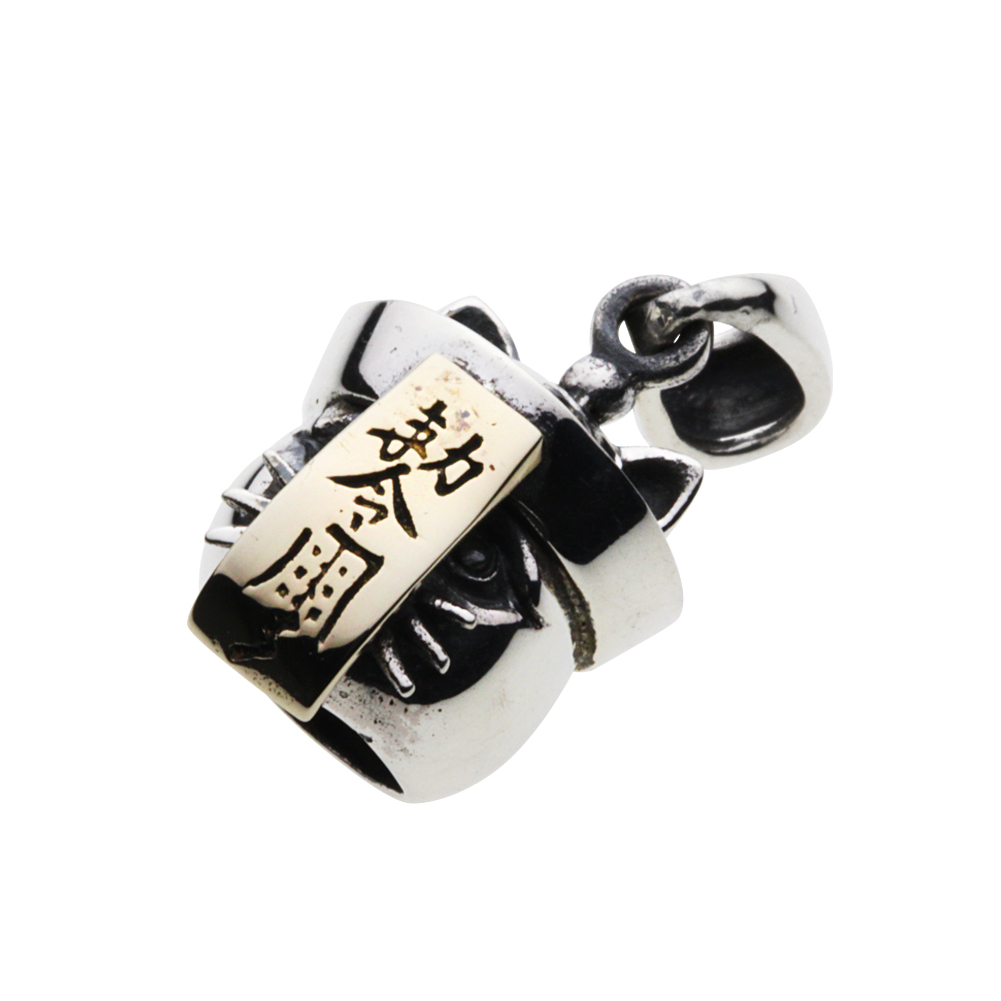 cenote p0721 【シルバーアクセサリー】 キョンシーキャットペンダント