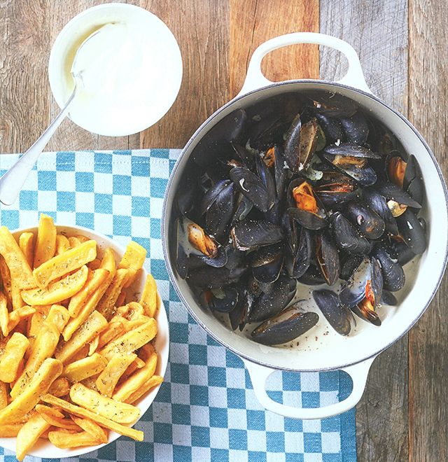 Les moules frites de Leon (フランス)
