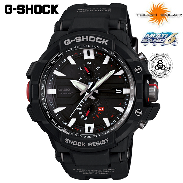送料無料） カシオ（CASIO） G-SHOCK 電波時計 タフソーラー マルチ 