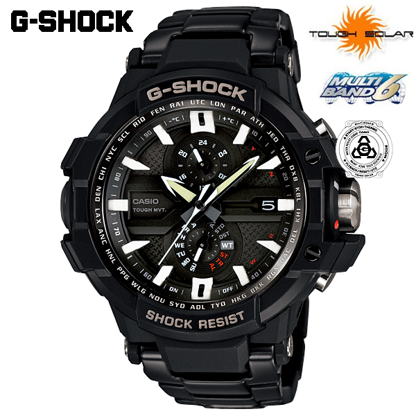 送料無料） カシオ（CASIO） G-SHOCK 電波時計 タフソーラー マルチ 