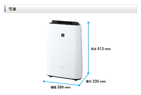 シャープ 加湿空気清浄機 プラズマクラスター イオン発生機 空気洗浄機  