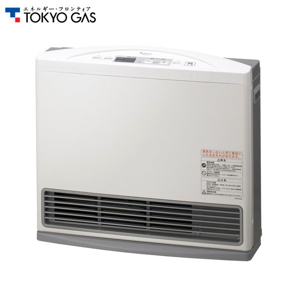 東京ガス（TOKYO GAS） ガスファンヒーター アンティークホワイト 都市 