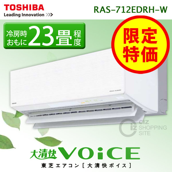送料無料＆お取寄せ） 東芝（TOSHIBA） ルームエアコン 大清快VOiCE  