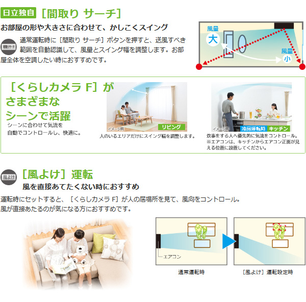 程度良◇日立 6～8畳用エアコン RASーL22CE1-W 2013年 [おもに6畳用