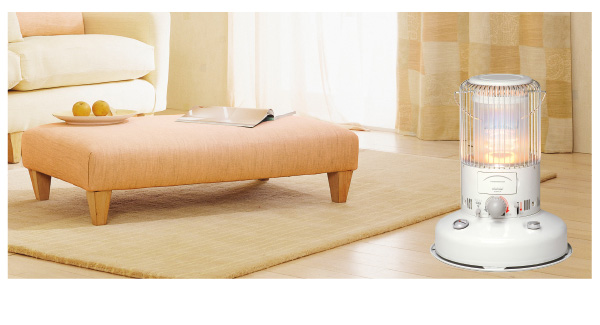 トヨトミ(TOYOTOMI) RB-25N-W(ホワイト) レインボー 対流形石油  