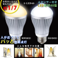 RITEX�ʥ饤�ƥå����� �ͥ��󥵡��դ� LED�ŵ� 40�� E26 6W �������������ŵ忧������