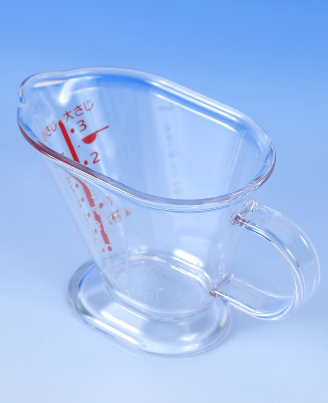 目盛が上から見える・ミニ計量カップ