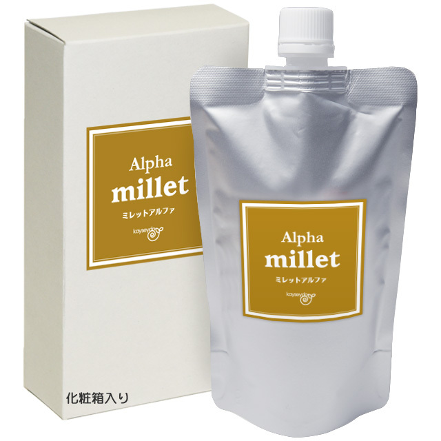 日頃の不満からくる方に『回生堂 ミレットアルファ』(300ml 10~30日分)