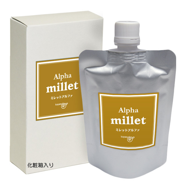 日頃の不満からくる方に『回生堂 ミレットアルファ』(100ml 3~10日分)