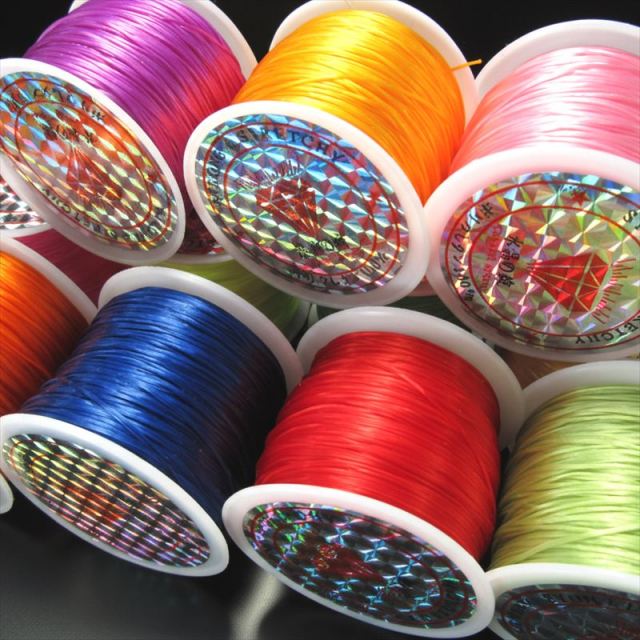 ブレス用ゴム 水晶の線 ブレスレットお直し交換用 オペロンゴム 天然石 ビーズ たっぷり約43m ポイント消化 si-p inmy-4 パワーストーン 天然石