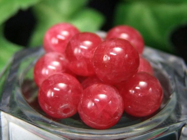 限定22粒 5A インペリアル ロードナイト 1粒売り 8.5mm 薔薇輝石 友愛 博愛 の象徴 愛情を深める石 一点もの アメリカ合衆国産 パワーストーン 天然石