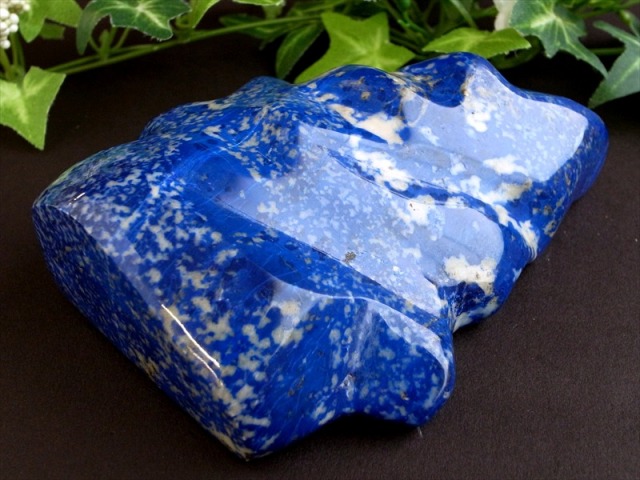 4A ラピスラズリ 磨き原石 タンブル 最大幅128mm 重さ505g 幸運の象徴 世界最古のパワーストーン ラピスラズリタンブル アフガニスタン産 パワーストーン