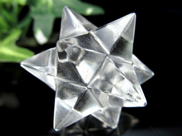 ブラジル・バイーア州産 レムリアン水晶 アステロイド 小星型12面体 重さ25g 贅沢仕様 レムリアン水晶使用 最強形状 ギャランティカード付き ブラジル