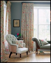 新品ウィリアムモリスカーテンW3500×H1670