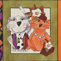 ��Loralie Designs��- Spice Cats Panel - 60x110cm (ULH-014)