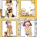 ��Loralie Designs��- Bee Happy! Panel - 60x110cm (ULH-027)